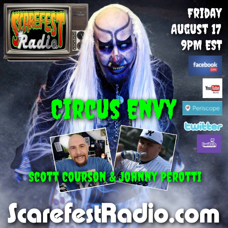 Circus Envy on Scarefest TV SF11 E38
