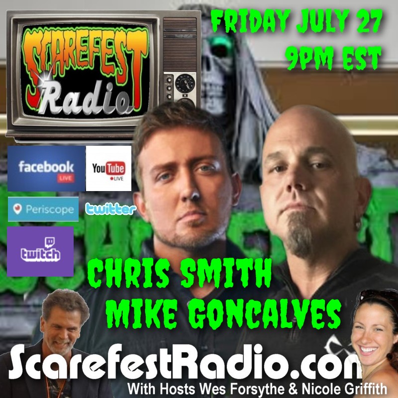 TWC Chris Smith and Mike Goncalves On Scarefest TV SF11 E 35
