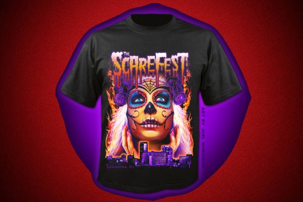 Scarefest 2018 Vintage VIP Tshirt