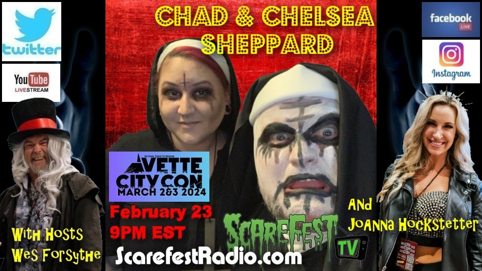 Chad and Chelsea Sheppard of Vette City Con SF2024 E8