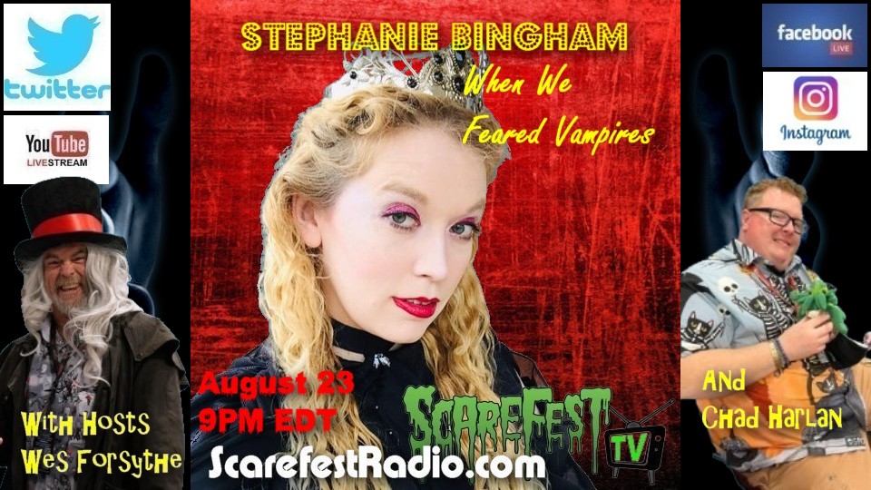 Stephanie Bingham on Vampires SF2024 E30