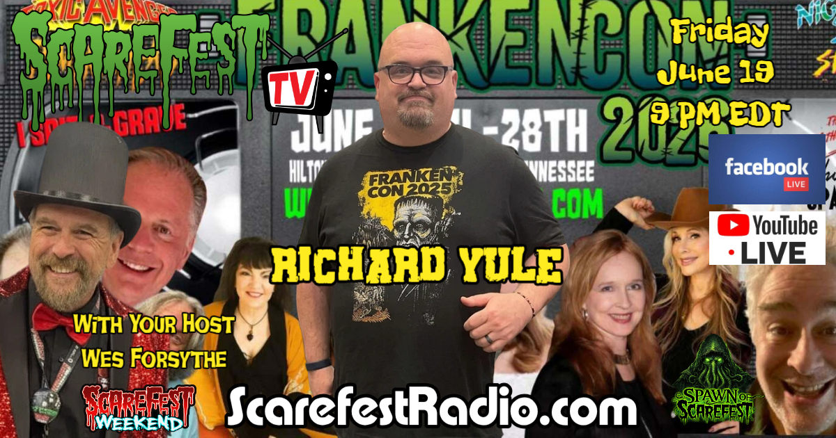 Richard Yule with FrankenCon SF2026 E19